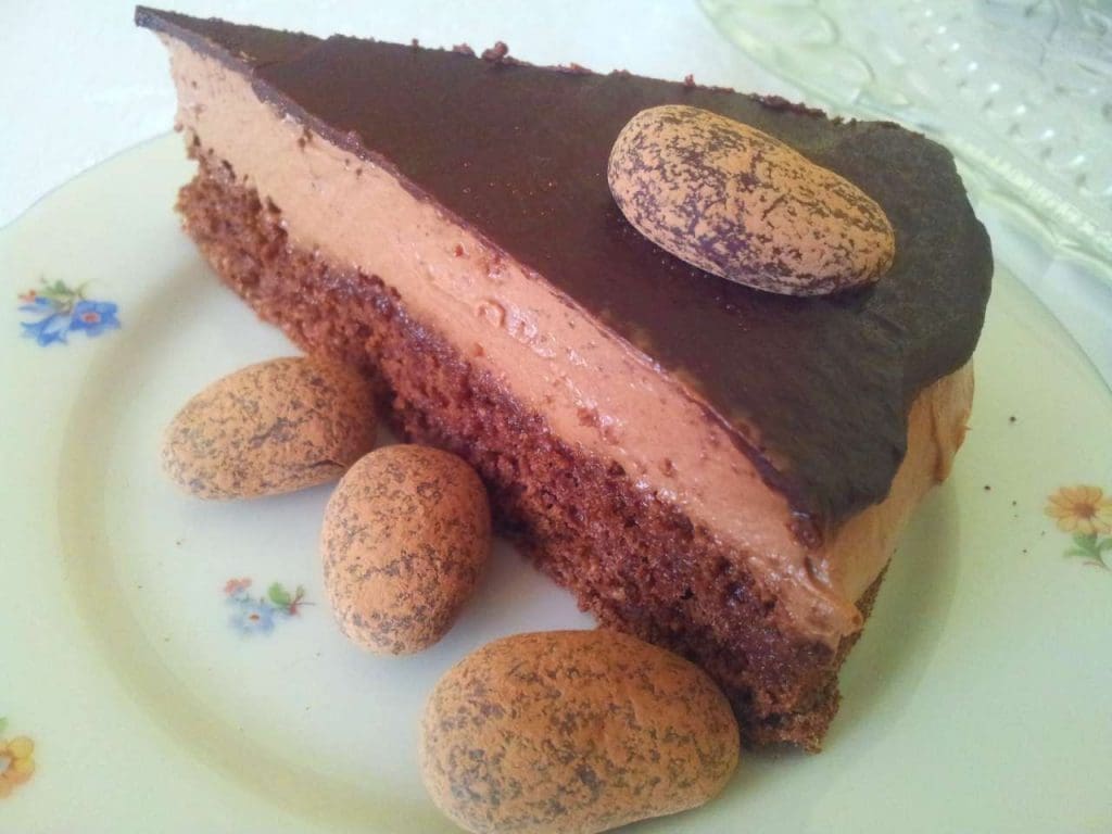 čokoládová torta recept